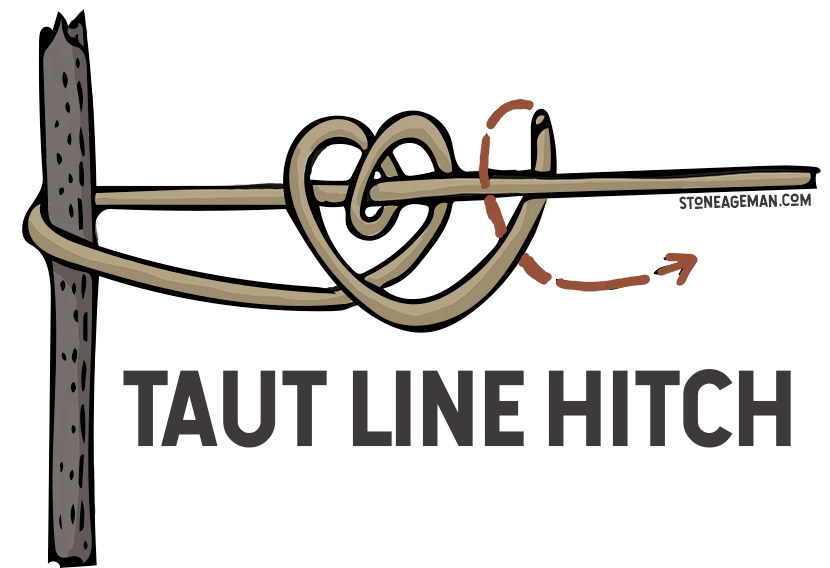 How to tie a Half Hitch 